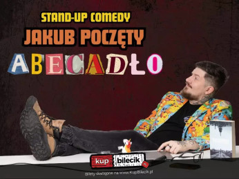 Kartuzy Wydarzenie Stand-up Kartuzy! Stand-up: Jakub Poczęty w programie "Abecadło"!