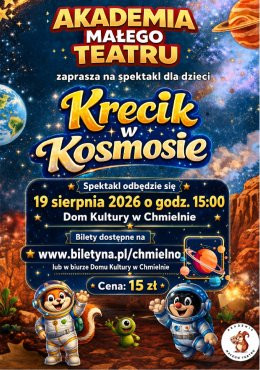 Chmielno Wydarzenie Spektakl Spektakl Krecik w kosmosie